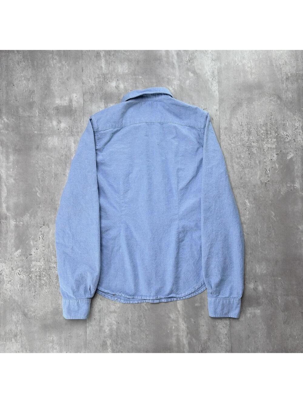 Y2K Polo Ralph Lauren Chief Keef Striped Long Sleeve Linen Button Up Shirt - Picture 7 of 7